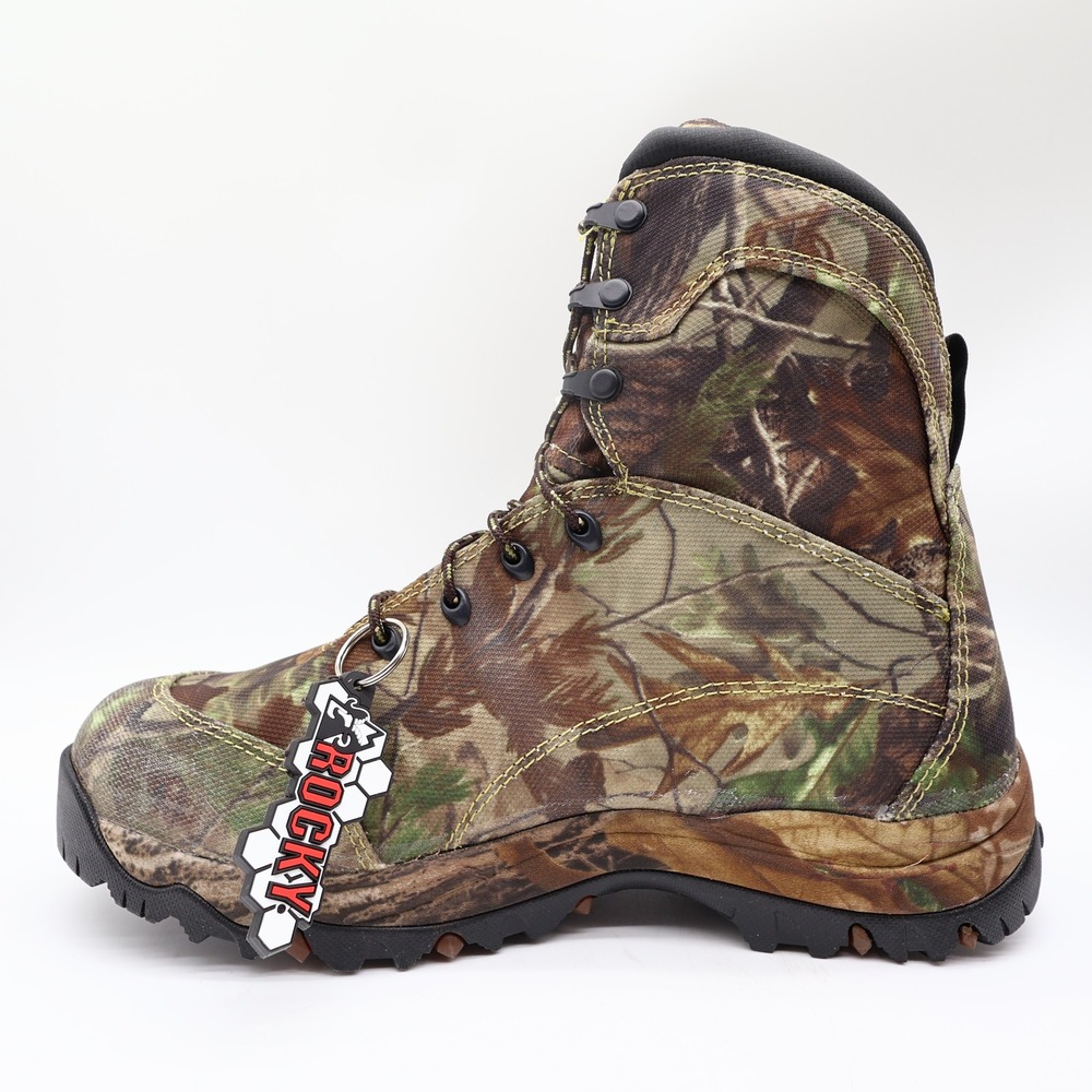 Rocky GameSeeker Hunting Boots Mens 11 Camo Nylon Waterproof RKY0016 New - Picture 14 of 16